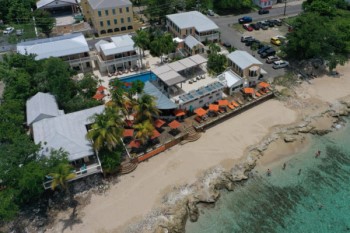The Fred Christiansted boutique hotel beach best places to stay in st Croix USVI