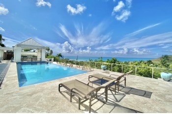 Villa Nirvana St Croix pool