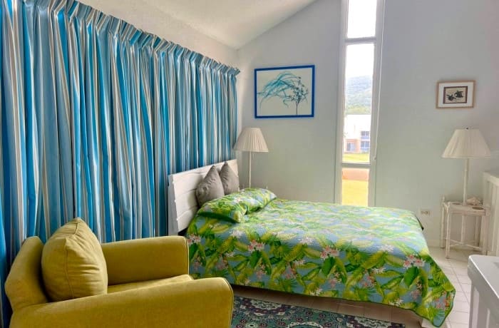Cruzan Coast condo Gentle Winds St Croix loft bedroom
