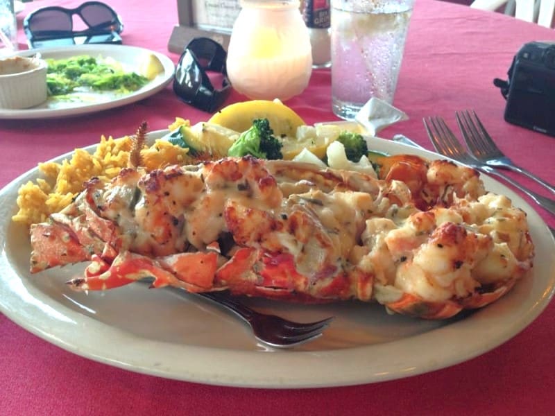 Duggan's Reef menu lobster