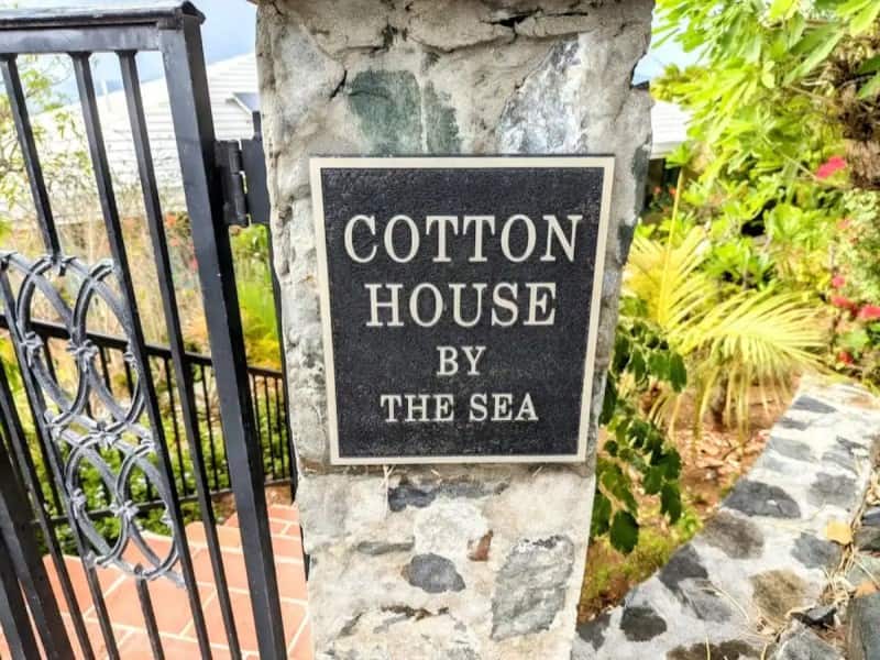 Cotton House by the Sea St Croix 2024 entrance