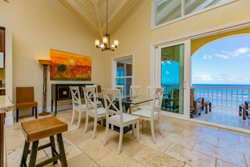 Villa Santa Cruz St Croix for sale 2024 dining room