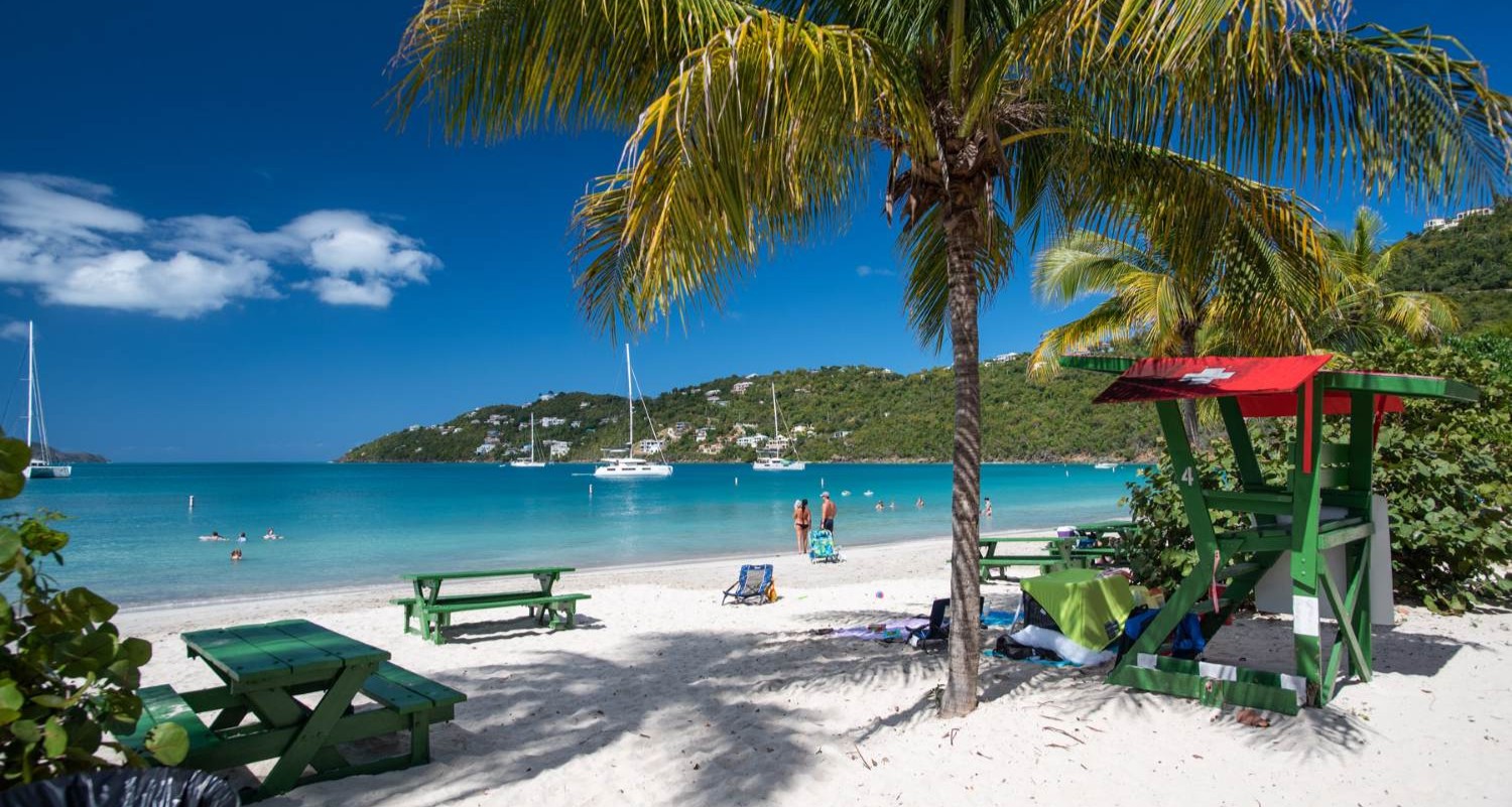 Magens Bay beach St. Thomas